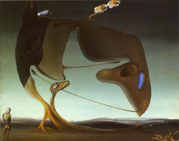 Architecture surréaliste Salvador Dali Peinture à l'huile